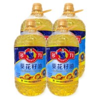 多力葵花籽油4L*4桶整箱 物理壓榨家用營養(yǎng)油 福利團(tuán)購活動(dòng)商用