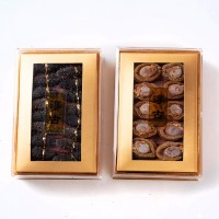海參鮑魚(yú)禮盒裝常溫儲(chǔ)存雙拼禮盒裝大連干海參100g干鮑魚(yú)