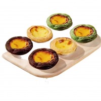 蛋撻皮烘焙帶錫紙多味皮液半成品商用批發(fā)冷凍皮烘培蛋糕帶錫底