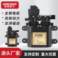福達(dá)雙電機(jī)電動(dòng)噴霧器隔膜泵關(guān)槍停機(jī)壓力泵農(nóng)用高壓洗車 抽水泵