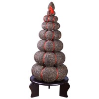 廠家批發云南普洱生茶金瓜貢茶塔18公斤盒裝生態金芽黑茶普洱茶