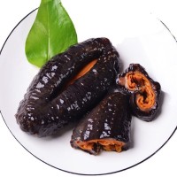 【一件代發(fā)】不掛冰北極紅參冰島俄羅斯海參加拿大紅極參即食500g